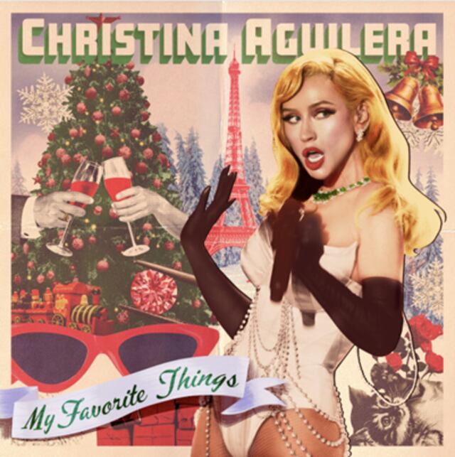 Christina Aguilera estrena sencillo navideño “My Favorite Things (Live from the Eiffel Tower)”