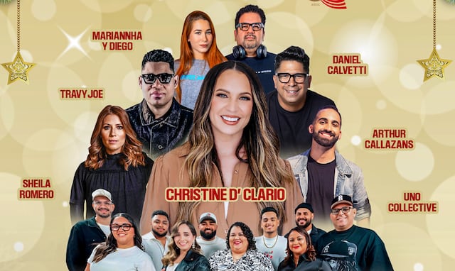 Artistas de música cristiana se presentarán en concierto navideño en Caguas