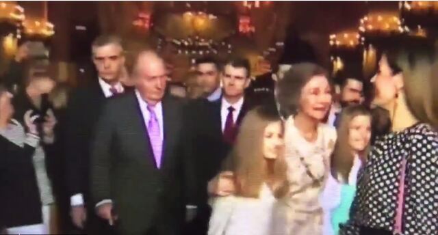 Encontronazo entre Doña Sofía y la reina Leticia el día de Pascua
