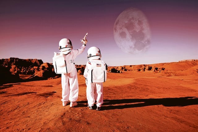 La exploración espacial va más allá de Marte