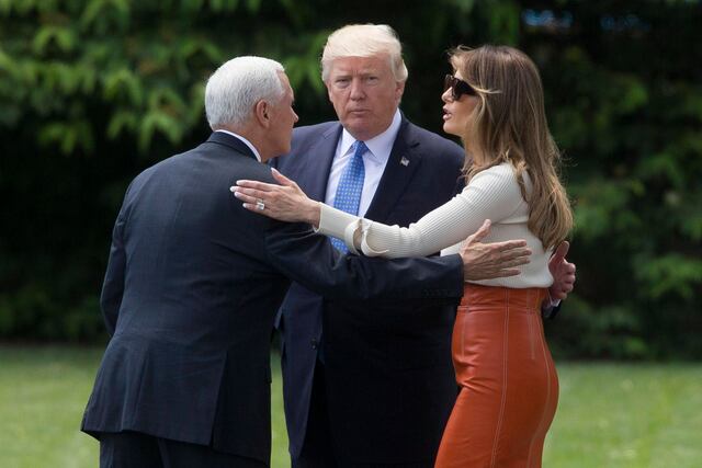 Trump parte de Washington para iniciar primera gira internacional