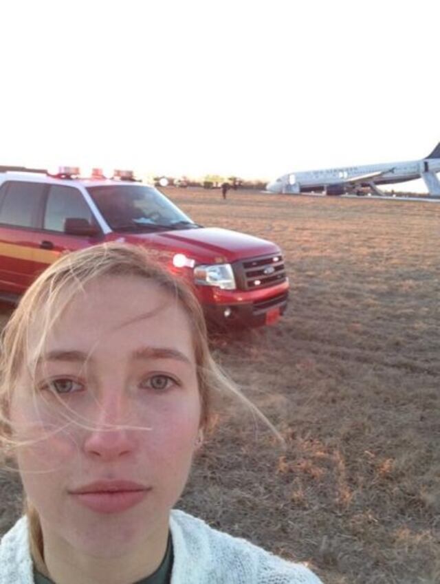 Pasajeros graban accidente aéreo