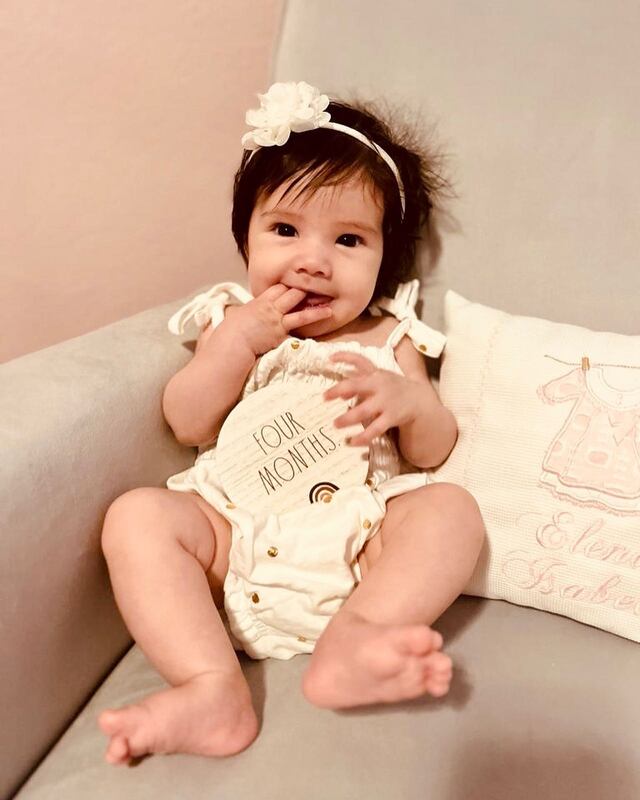 ¡Hermosa! Guillermo José Torres comparte tierna foto de su pequeña Elena Isabel