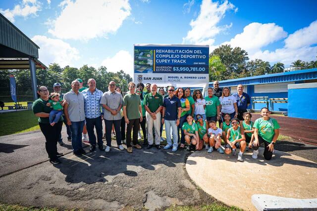 San Juan inicia modernización del Complejo Deportivo Cupey Track