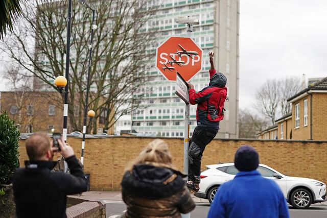 Policía arresta a presunto ladrón de obra de Bansky