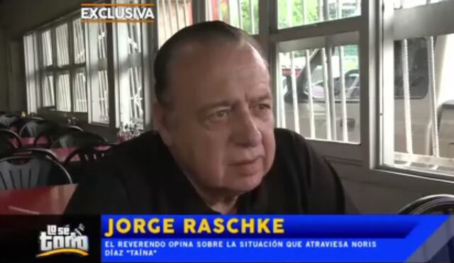 Jorge Rashcke reacciona a salida de Taína de la iglesia