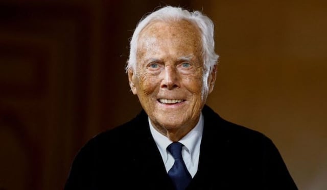 Fallece el diseñador de moda Giorgio Armani a los 91 años