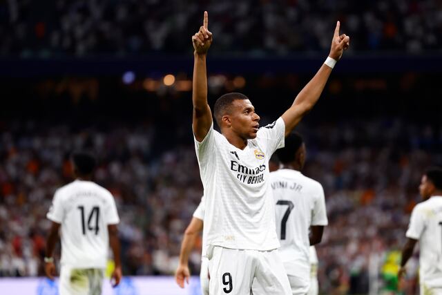 Kylian Mbappé pone fin a su ayuno sin goles en el Real Madrid
