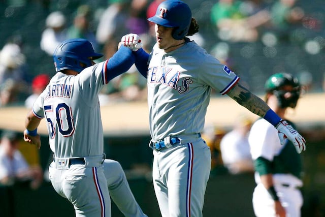 Rangers vencen a Atléticos