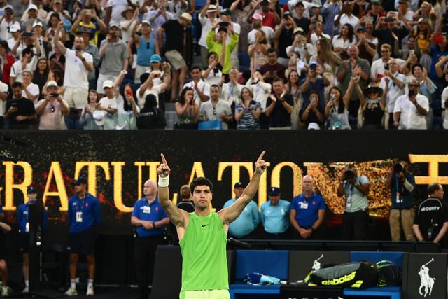 Carlos Alcaraz se convierte en el quinto español en disputar la final del Abierto de Australia