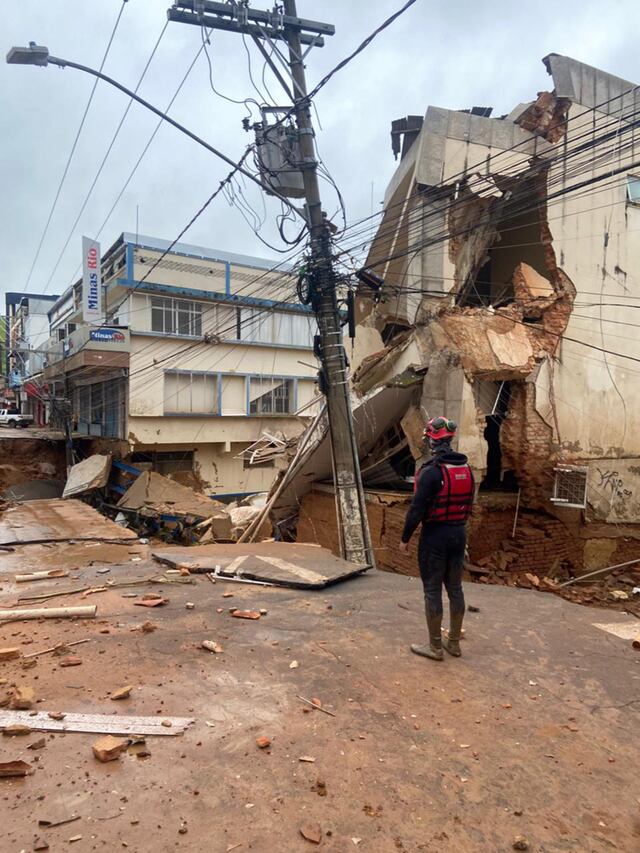 Suben a 23 los muertos y a 47 los desaparecidos por las lluvias en el sureste de Brasil