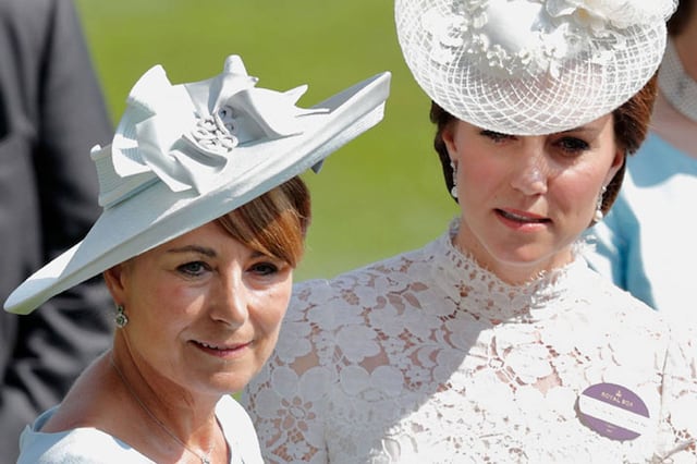 La mamá de Kate Middleton es Event Planner y ya está planificando el bautizo de su tercer nieto
