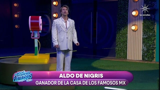 Aldo De Nigris gana la tercera temporada de “La Casa de los Famosos México”