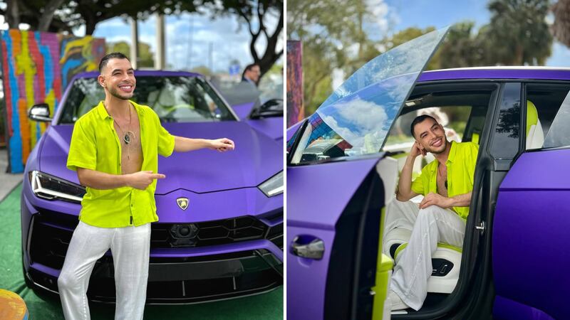 Michael Mejía es el ganador del Lamborghini de Shakira.