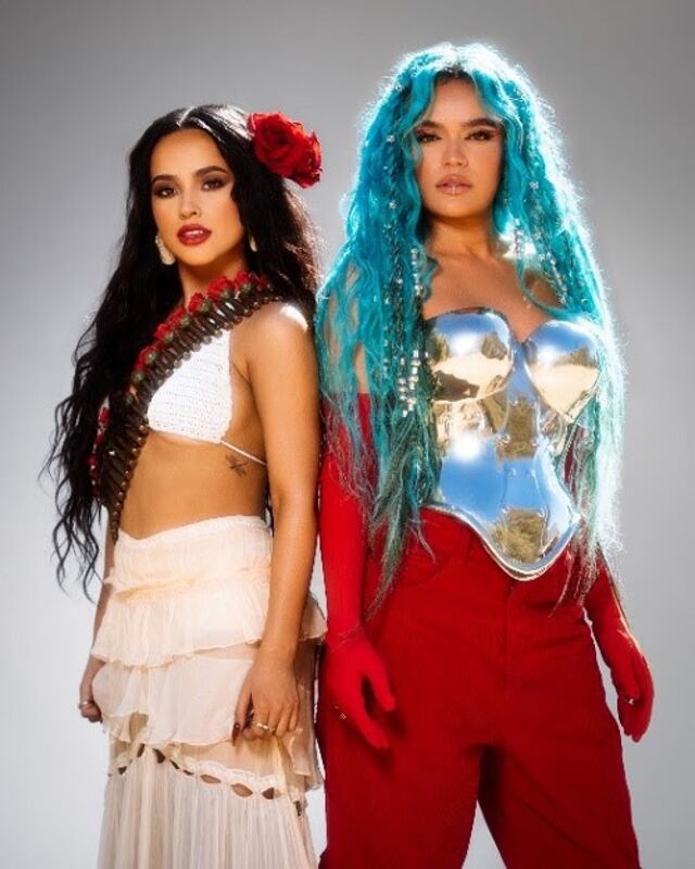 Juntas nuevamente Becky G y Karol G