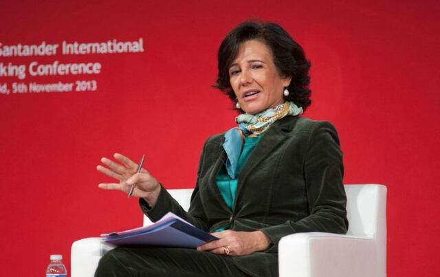 Hija de fallecido presidente de Santander asume riendas del banco