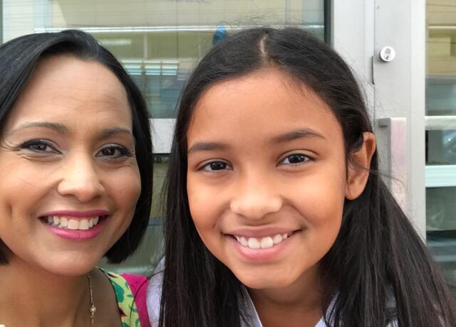 Keylla Hernández conoce a Keyllita