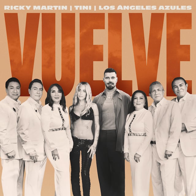 Ricky Martin relanza el icónico tema “Vuelve” junto a Los Ángeles Azules y TINI