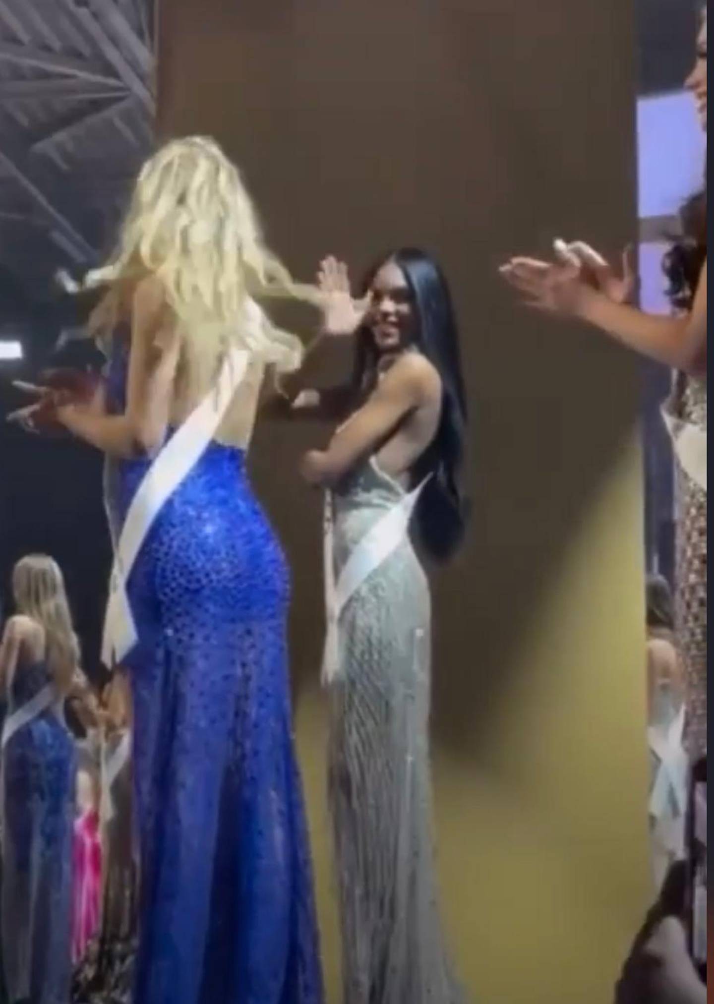 La boricua durante los ensayos de la final de Miss Universo 2022.