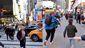 VIDEO: Explosión provoca corre y corre en Times Square