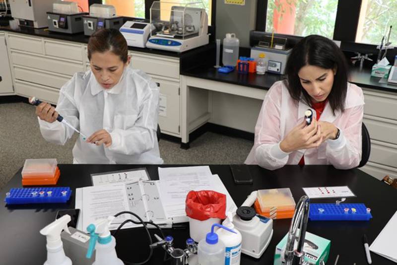 Educadores y expertos en las displinas STEM de Brasil y Mejico participan del programa Amgen Biotech Experience en la UPRH2