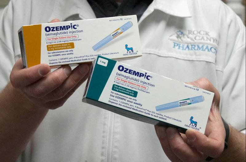 Ozempic es un medicamento diseñado para personas con diabetes tipo 2 que se ha vuelto ampliamente utilizado como medicamento para perder peso.| Foto: REUTERS/George Frey/Foto de archivo