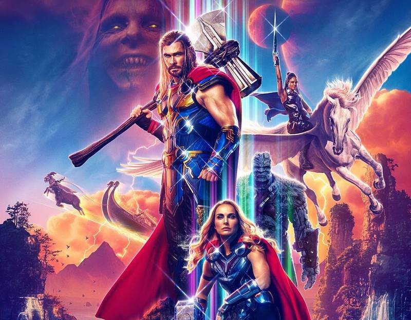 ‘Thor: Love and Thunder’, trae consigo el regreso de Natalie Portman y la unión de diversos personajes de las películas de Marvel