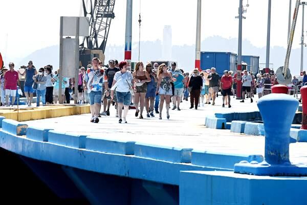 Más de 46 mil pasajeros de cruceros llegarán a la isla en el fin de semana