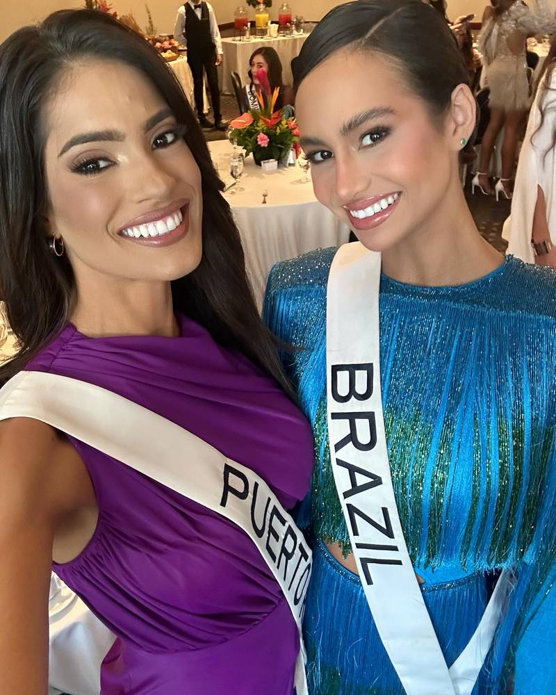 Miss Puerto Rico y Miss Brasil junto a Miss Chile fueron las únicas latinas que clasificaron para este premio.