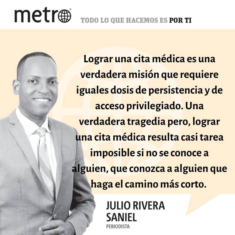 Columna de opinión del periodista Julio Rivera-Saniel