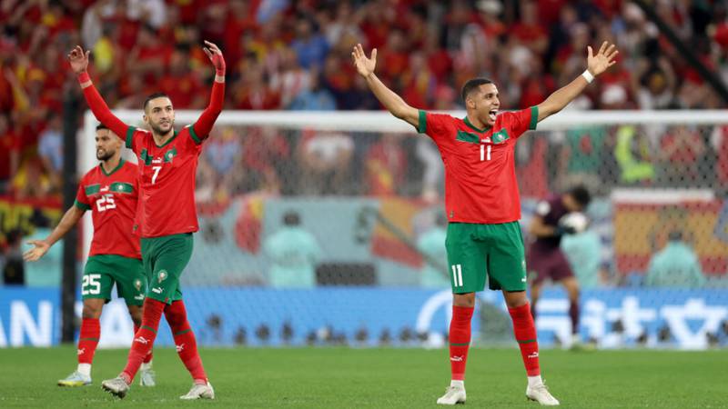 Marruecos le ganó a España en los penaltis.