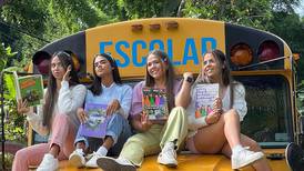 Adriana Díaz y sus hermanas lanzan línea de libretas escolares con materiales reciclables