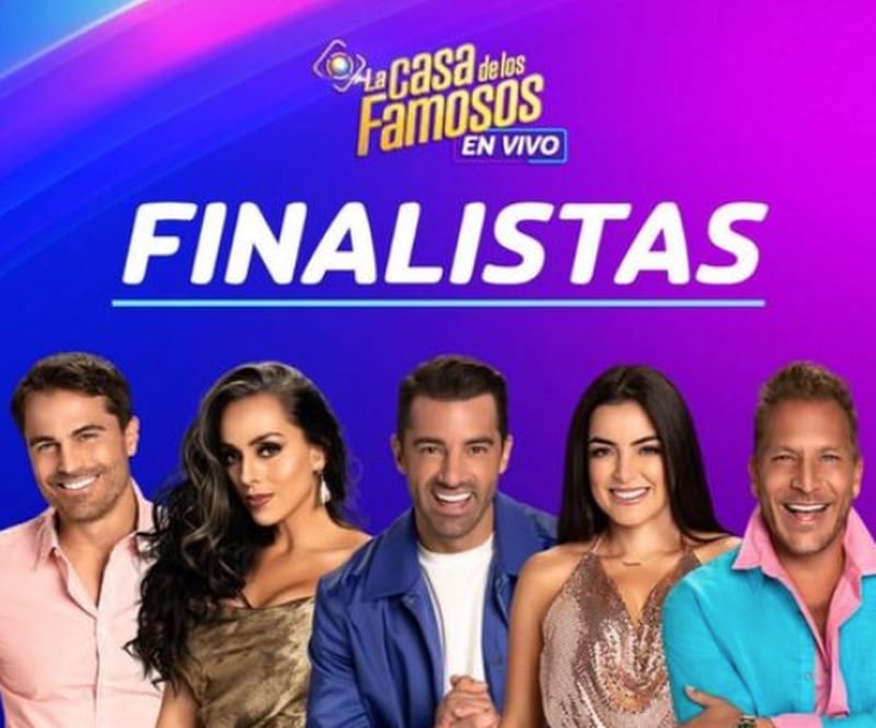 Finalistas de la segunda temporada de "La casa de los famosos 2".