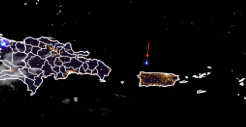 Asteroide que impactó atmósfera norte de Puerto Rico pasó a 57 mil millas por hora.