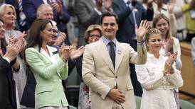 Kate Middleton luce muy contenta de ver a su viejo amigo Roger Federer