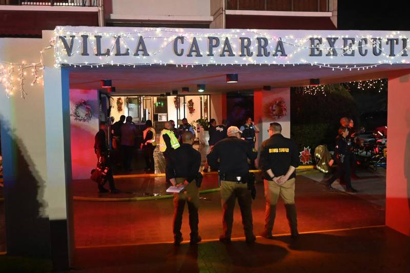 Fuego en condominio Villa Caparra