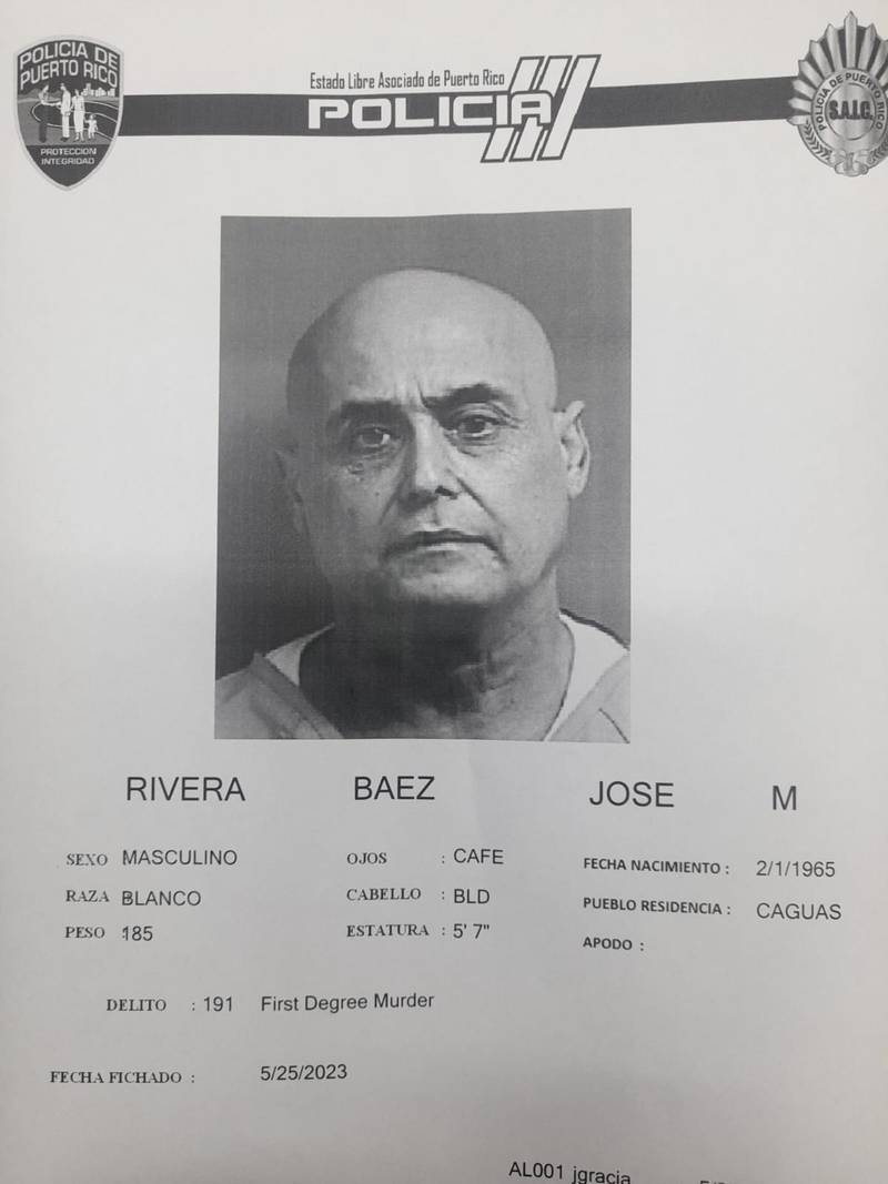 José E. Rivera Báez, de 58 años