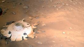 NASA capta imágenes inéditas de Marte con su helicóptero Ingenuity