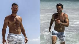 Sebastián Rulli se desnuda en playa nudista para celebrar sus 47 años