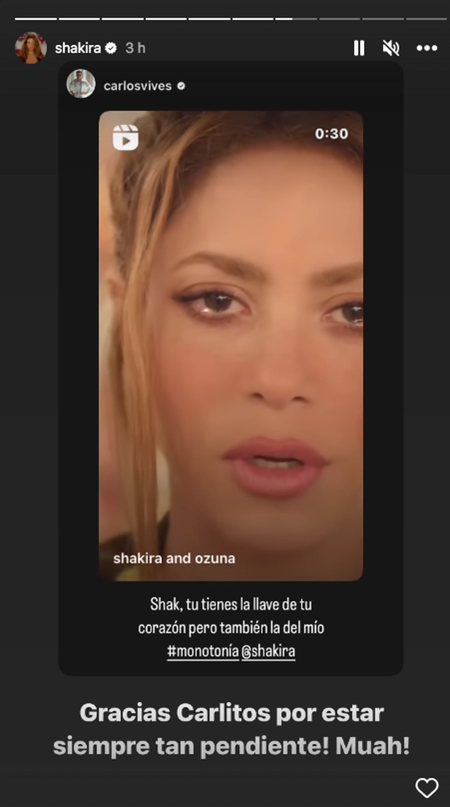 Veces en que Carlos Vives y Shakira demostraron ser los mejores amigos