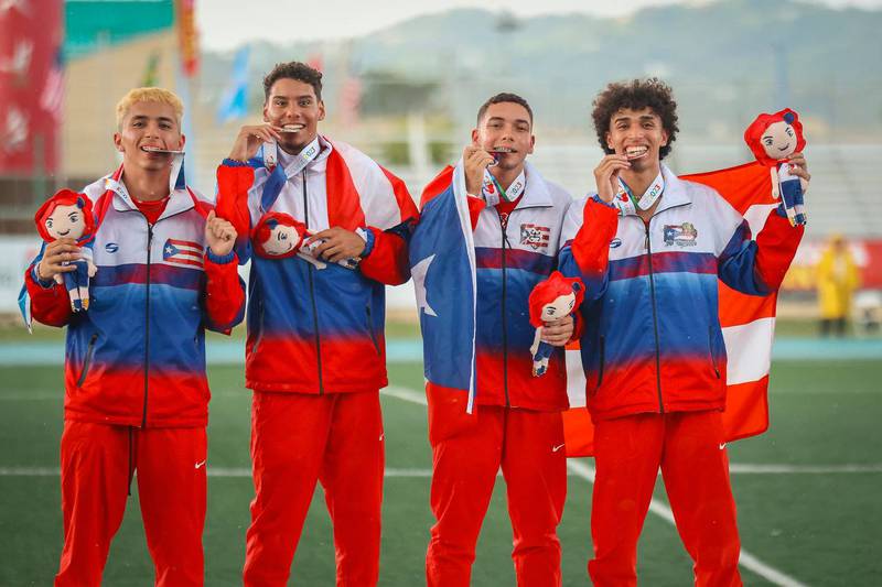 Puerto Rico logra seis medallas en campeonato de atletismo en Mayagüez.