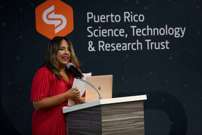 Andreica Maldonado, directora del programa de Subvenciones Fideicomiso para Ciencia