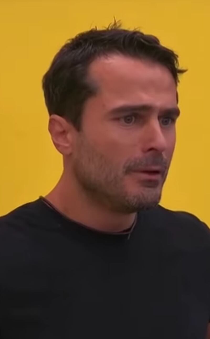 El actor argentino Nacho Casano lloró tras la salida de Daniella Navarro en LCDLF 2.