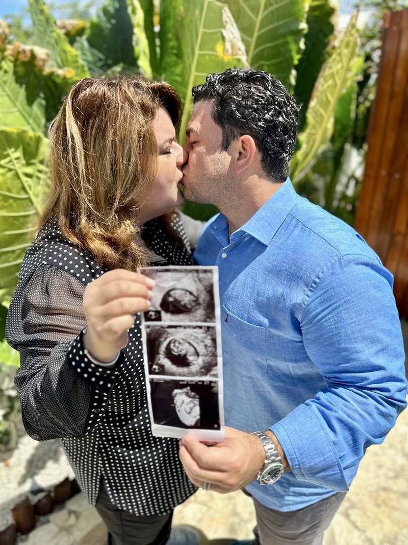 Jenniffer González Colón y José Yovin Vargas anuncian que serán padres (foto suministrada)