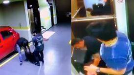 Periodista es captado en video mientras golpea a su pareja con ayuda de su amigo 