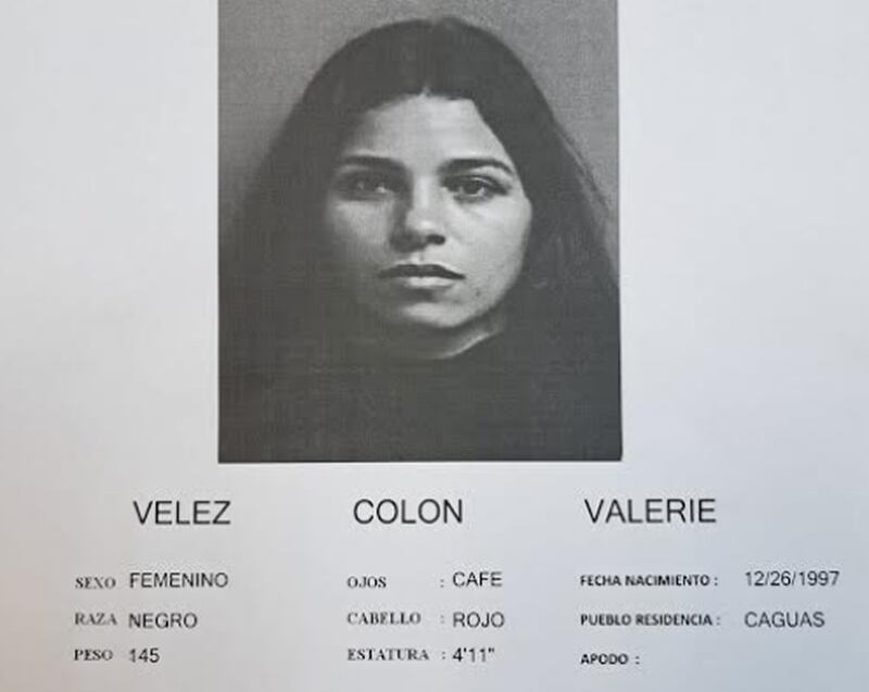 Valerie Vélez Colón.