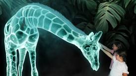 Este zoológico de hologramas muestra animales de forma espectacular y genera conciencia sobre su conservación
