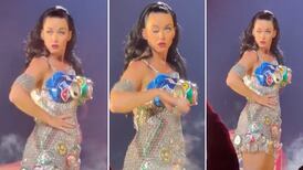 ¿Qué le pasó? Los extraños gestos de Katy Perry que tienen a sus fans preocupados (VIDEO)