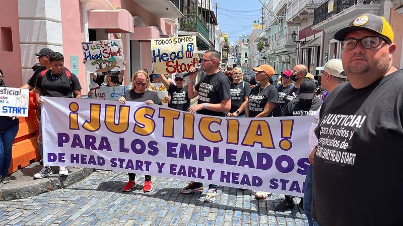 Manifestación por administración de Head Start en Peñuelas