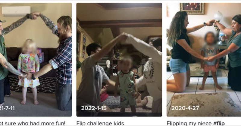 El ‘trend’ viral de TikTok ‘Flip Kid Challenge’ desencadena secuelas irreversibles en los niños.
